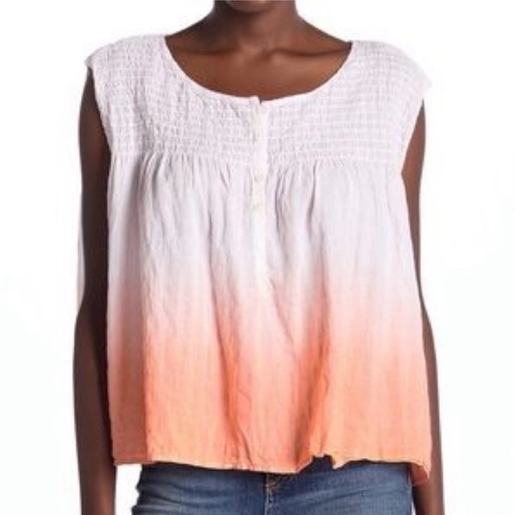 Free People | Little Bit of Something Ombre Blouse - Picture 1 of 7